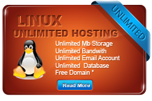 Unlimited Linux hosting